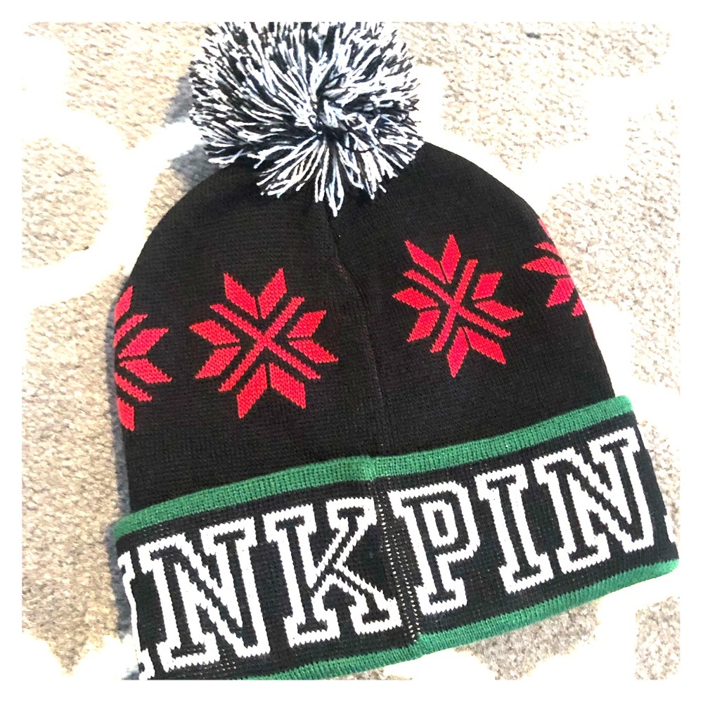 COPY - 🎁🌲Victorias Secret Pink Winter Hat